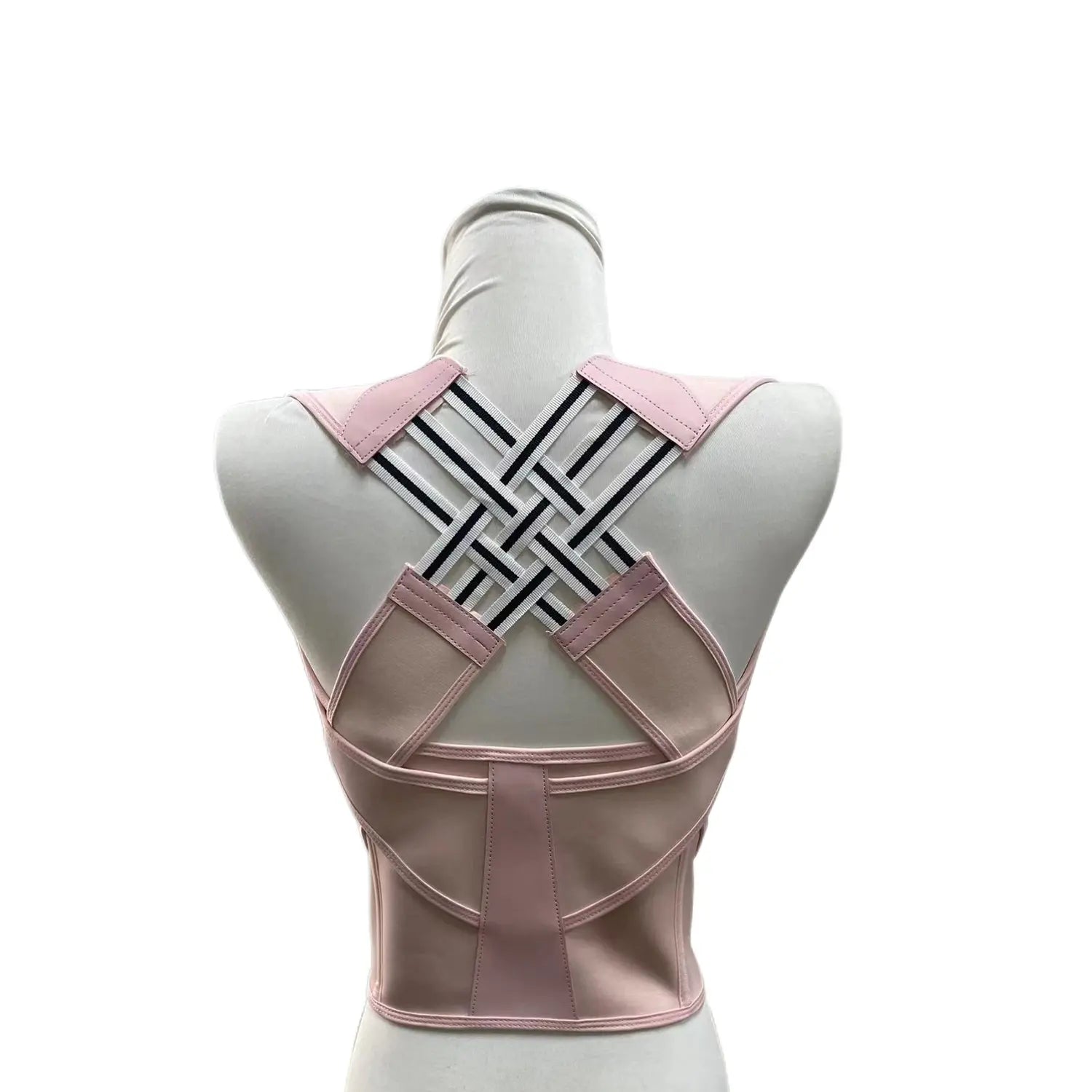 Unisex 2.0 Adjustable Back Brace for Posture Correction and Upper Back Support, Suitable for Home and Gym Use