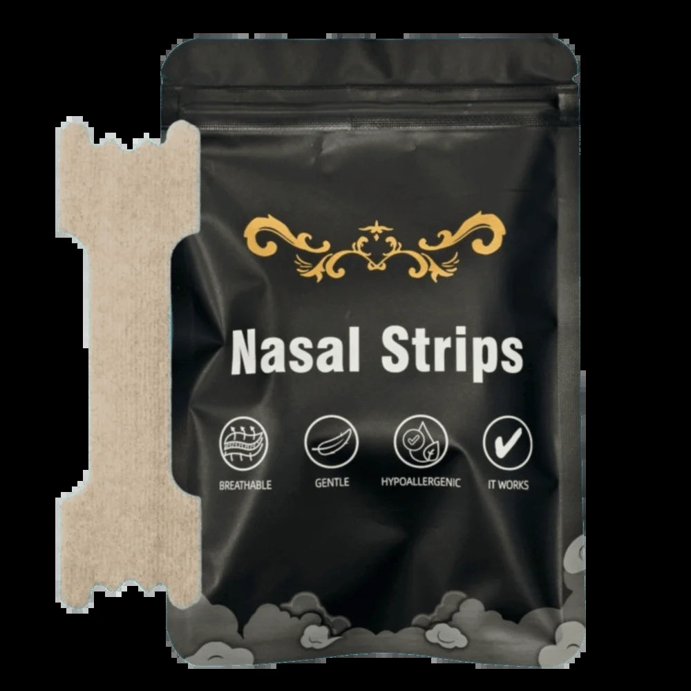 30-Pack Hypoallergenic Nasal Strips for Non-Invasive Congestion Relief and Enhanced Breathing