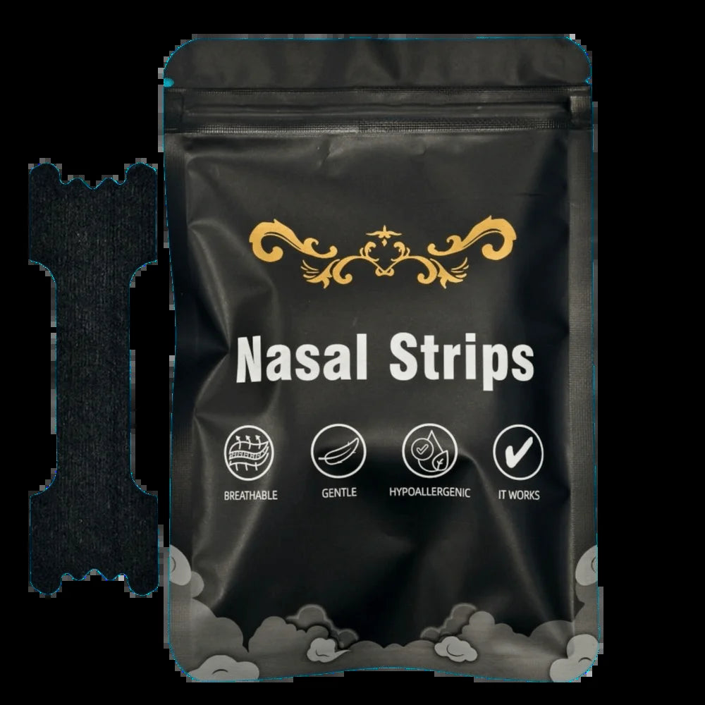 30-Pack Hypoallergenic Nasal Strips for Non-Invasive Congestion Relief and Enhanced Breathing