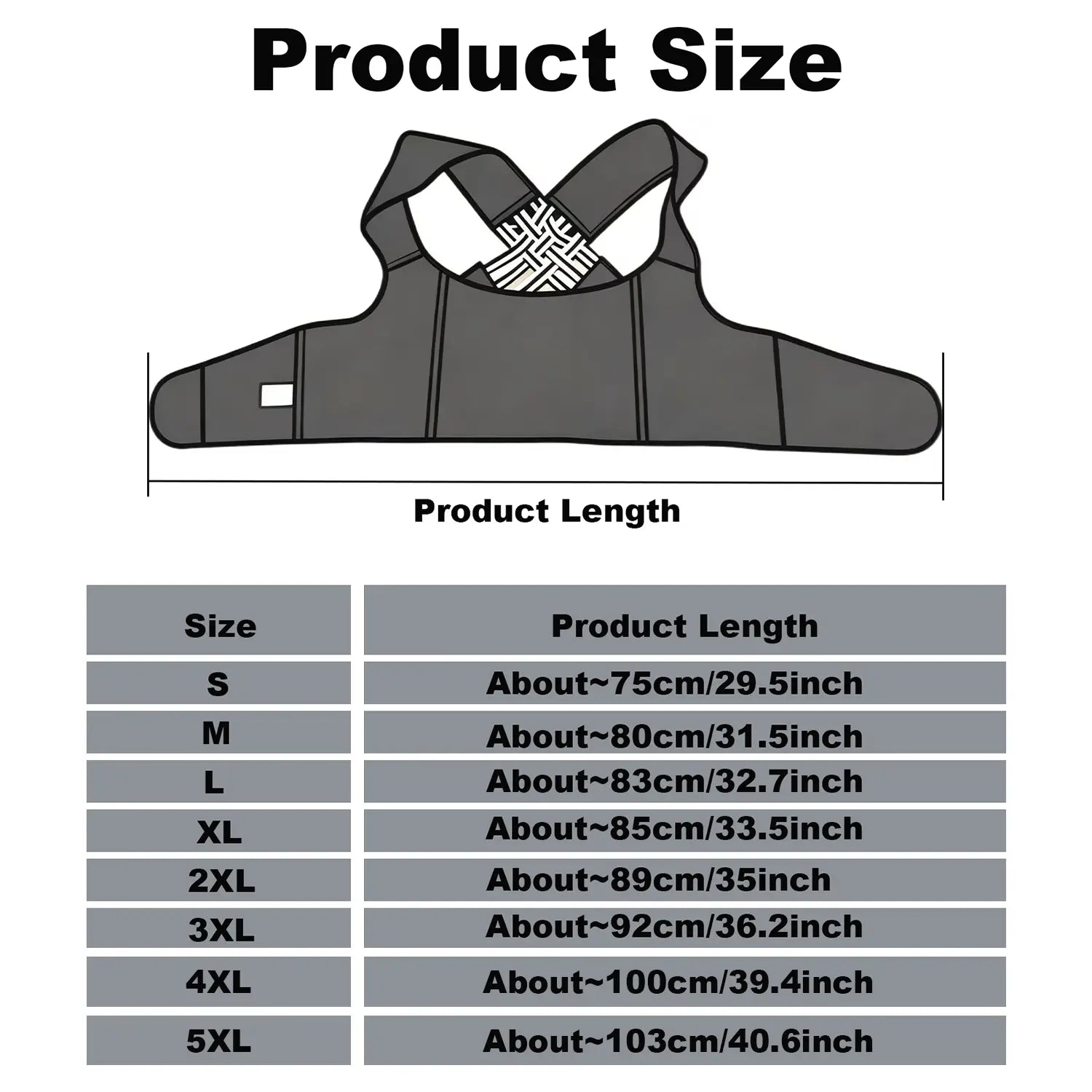 Unisex 2.0 Adjustable Back Brace for Posture Correction and Upper Back Support, Suitable for Home and Gym Use