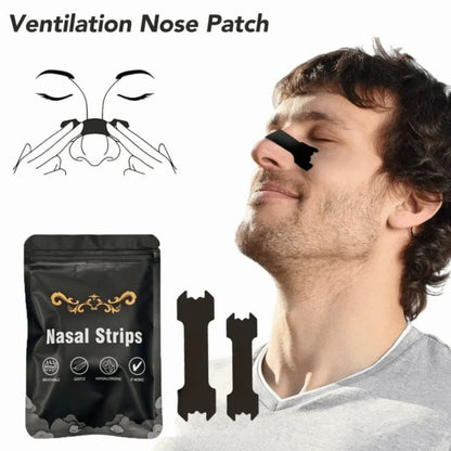 30-Pack Hypoallergenic Nasal Strips for Non-Invasive Congestion Relief and Enhanced Breathing
