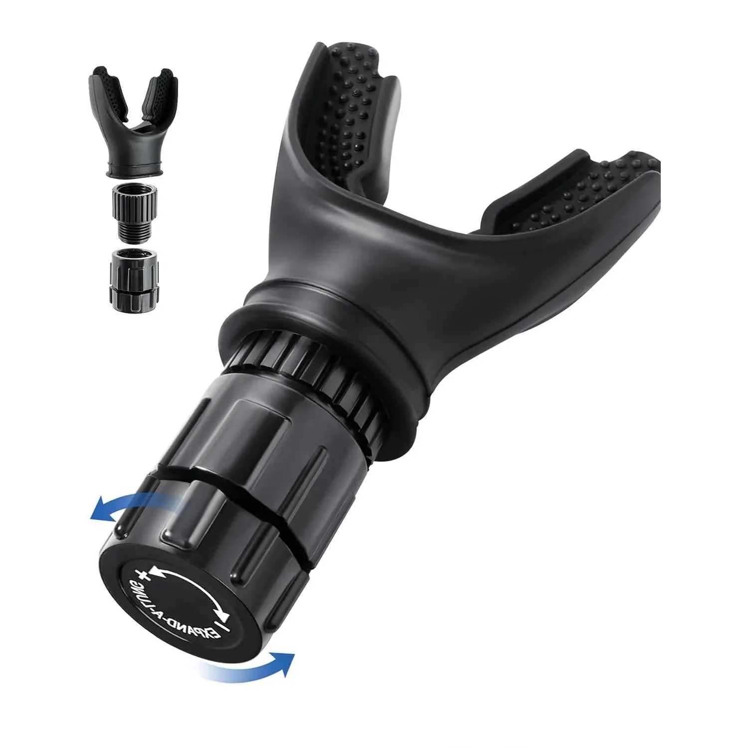 Portable Adjustable Resistance Lung Exerciser - Breathing Exercise Tool for Enhanced Lung Capacity and Abdominal Training, Ideal for Fitness and Gym Workouts